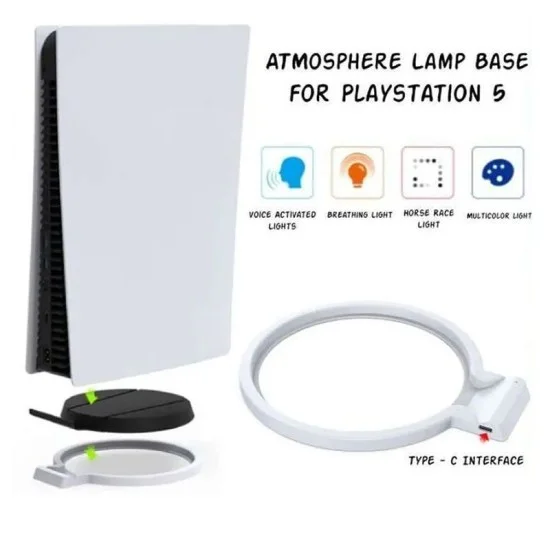 Dobe Atmosphere Lamp Base For Ps5 - White